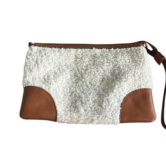 J Jill Sherpa wrist bag